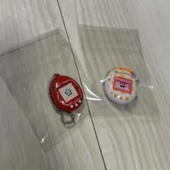 たまごっち　ミニチュアチャーム　ブンコっち　ポチっち