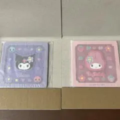 サンリオ クロミ マイメロディ クリアラバーコースター 2種セット ガチャガチャ