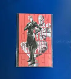 ジョジョ　スシロー　コラボ　トラベルステッカー　花京院典明