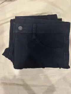 ユニクロ　ダークブルー 紺　スキニーパンツ　ストレッチ　Lサイズ