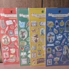 Pretty Witch Sticker 4種セット