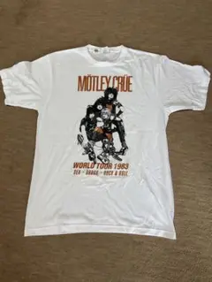 新品未使用　MÖTLEY CRÜE ワールドツアー Tシャツ 1983