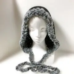 耳当て付きニット帽 ファッション小物