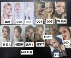 ME:I 佐々木心菜 トレカ MIRAI