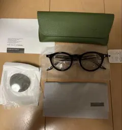 アローズ× 金子眼鏡 Monica サングラス ブラック ボストン 箱・保存袋