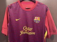 NIKETシャツ サッカーバルセロナユニフォームXXL サラサラ生地　希少