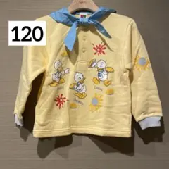 【新品未使用】ドナルドダック トレーナー 120㎝ ディズニーランド