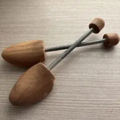 木製靴用　シューキーパー　スプリング式　サイズ25㎝まで　21 22 23 24