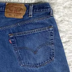 Levi's デニム 501 USA製 大きいサイズ W40 インディゴ 553