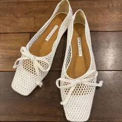 PIPPICHIC メッシュ フラットシューズ 36.5サイズ