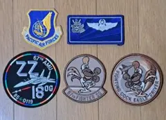 【値下げ】アメリカ空軍 嘉手納基地 PACAF 刺繍 パッチのサムネイル