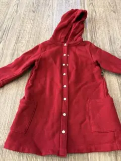 agnes b 赤 フード付きジャケット