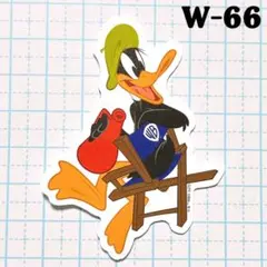 «W-66» ルーニーテューンズ ダフィーダック 防水加工 ステッカー