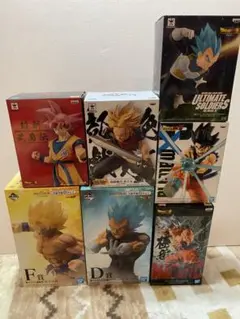 ドラゴンボールフィギュア　7体まとめ売り　一番くじ