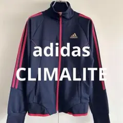 adidas CLIMALITE ジャージ ネイビー/ピンク