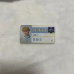 ICEx 志賀李玖 ネームバッジ