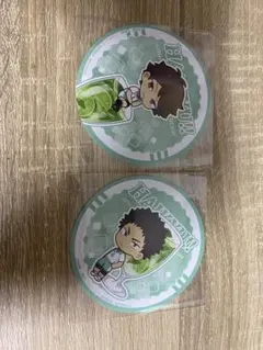 ハイキュー　アニメイトカフェ　コースター　及川&岩泉