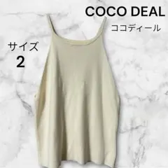 COCO DEAL ココディール タンクトップ サイズ2のサムネイル