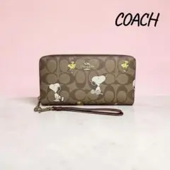 COACH スヌーピー コラボ 長財布 キーケース セット シグネチャー 新品