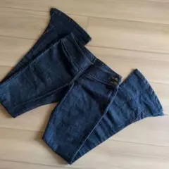 EGOIST　フレアーデニム Lサイズ ダークブルー