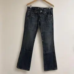 セミフレア　デニムパンツ