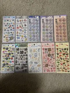 たまごっち　大人の図鑑シール　おはじきシール　うるちゅる　きゅるるん　10SET