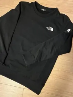 THE NORTH FACEトレーナー　キッズ　ロゴ刺繍　150cm ブラック