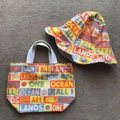 ONE OCEAN ALL LANDS ハット&トートバッグ キッズ