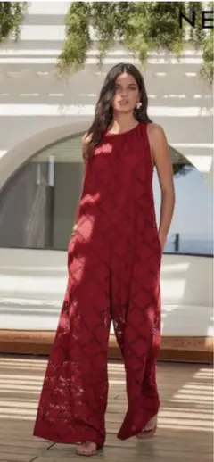 Next クロシェ　ジャンプスーツ サイズUK 8 Petit