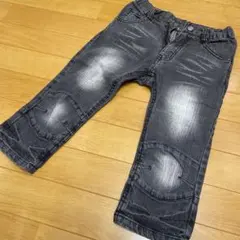 RAD custom⭐︎ブラックデニム130cm