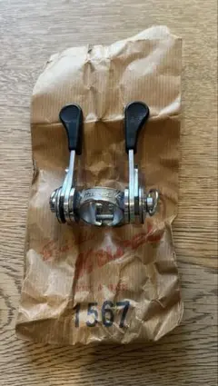 ビンテージ　Huret svelt ユーレ　ズベルト変速機セット 未使用品 ビンテージ Huret svelt ユーレ ズベルト変速機セット 未使用品