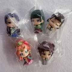 薬屋のひとりごと　まちぼうけ　フィギュア　コンプ　猫猫　壬氏　小蘭　子翠　玉葉妃