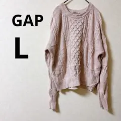 GAP【L】ギャップ ニット セーター ピンク