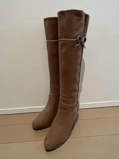 お値下げ中　artemis by DIANA ロングブーツ　スエード
