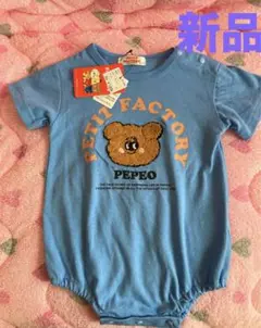 新品クマちゃんロンパース⭐️70サイズ❹