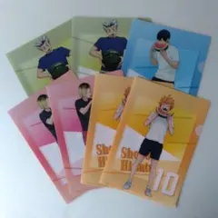 【７７７円 ➡５５５円】ハイキュー！！ クリアファイル ７枚 セブンイレブン