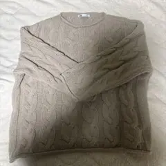 ZARA ニットセーター ベージュ