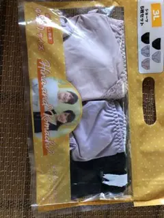 3Lサイズ ショーツ・ 黒・薄紫・ピンクベージュ