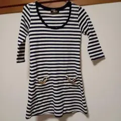 CECIL McBEE セシルマクビー ボーダー ワンピース