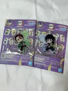 一番くじ 鬼滅の刃 F賞 きゅんキャラアクリルチャーム