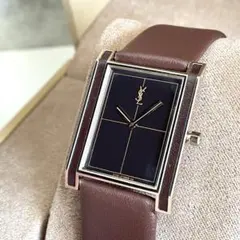 稼働 イヴサンローラン 腕時計 オクタゴン ゴールド YSL 希少 3397