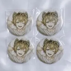 ツイステ くつろぎマイルーム 缶バッジ カリム・アルアジーム 4点