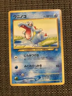 ポケモンカード ワニノコ 旧裏面