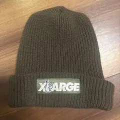 X-LARGE ブラウン ニット帽
