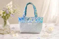 7/20-3】リバティ インド刺繍 ヌビバッグ Mサイズ - メルカリ