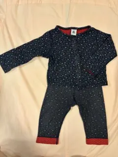 Petit Bateau プチバトー カーディガンセット12m 74cm