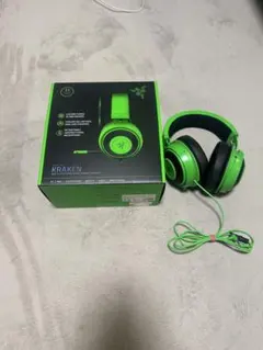 【新品未使用】Razer Kraken Green ヘッドホン 71qoC6HepFL._AC_UF350,