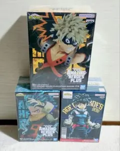 僕のヒーローアカデミア　フィギュア　緑谷　出久　爆豪　勝己