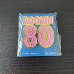 ムーミンバレーパーク限定　80周年　ピンバッチ