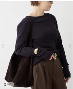 Deuxieme Classe WOOLY WAFFLE プルオーバー
